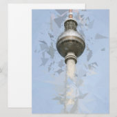 TV Tower Fernsehturm Berlin, Germany (Front/Back)