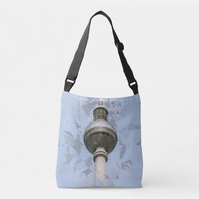 TV Tower Fernsehturm Berlin, Germany Crossbody Bag (Front)