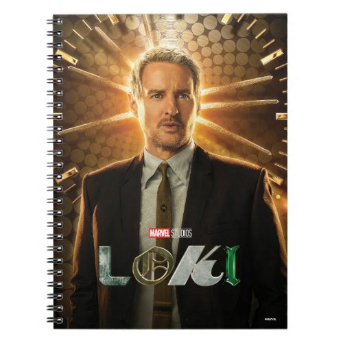 TVA Agent Mobius Poster Notebook