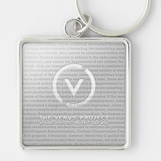 TVP Chrome Keychain (Front)
