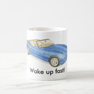 TVR Chimaera, blue car mug