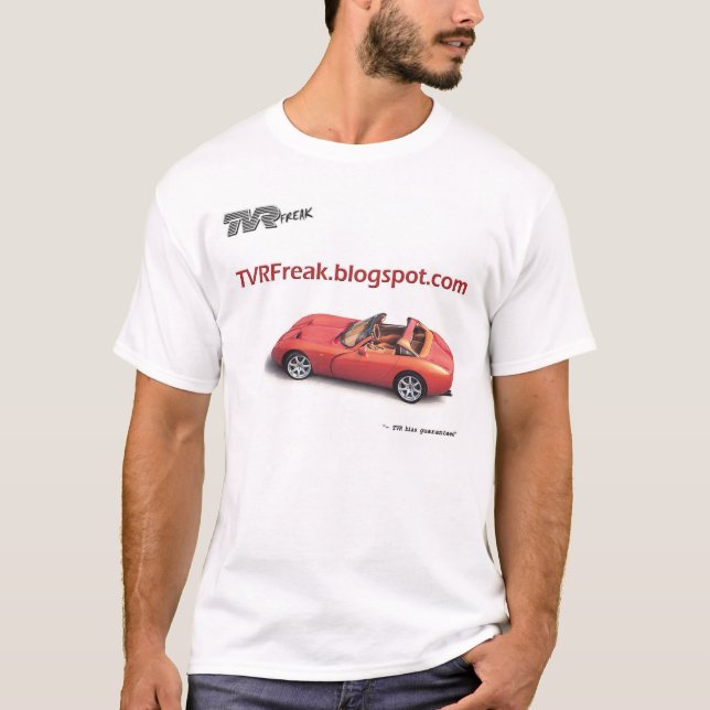 TVRFreak BlogZone Website T-Shirt (Front)