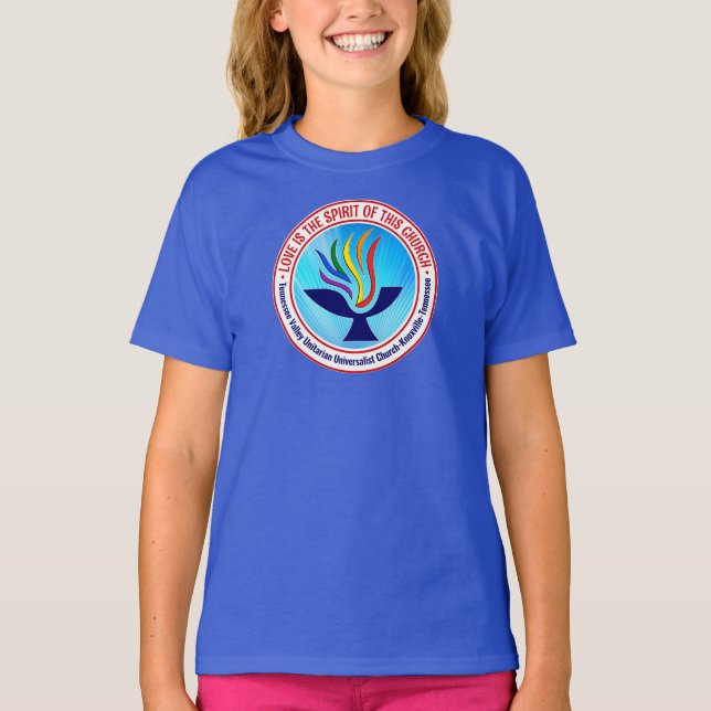 TVUUC Love Is the Spirit of This Church T-Shirt (Front)