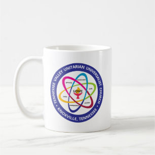 TVUUC - Share Values Atom Coffee Mug