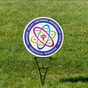 TVUUC UUA Shared Values Atom Sign