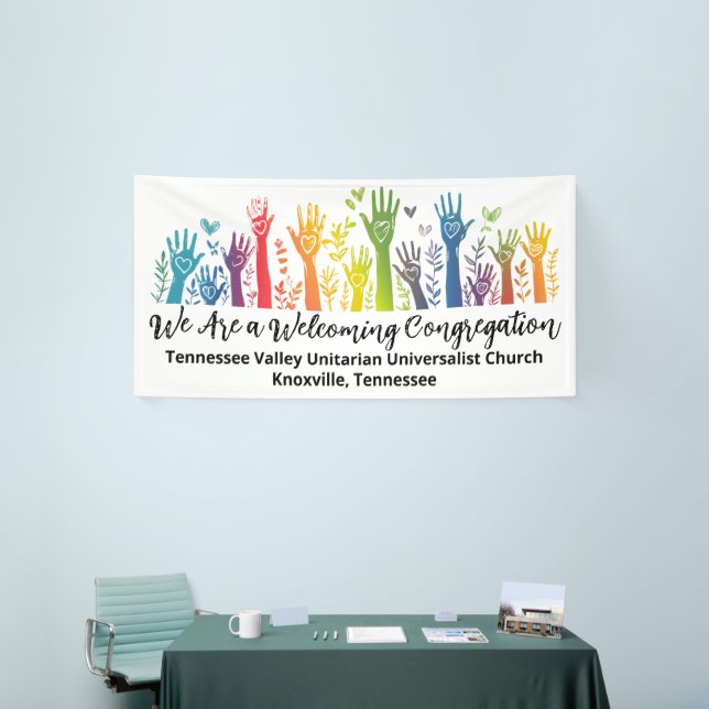 TVUUC - Welcoming Congregation Banner (Tradeshow)