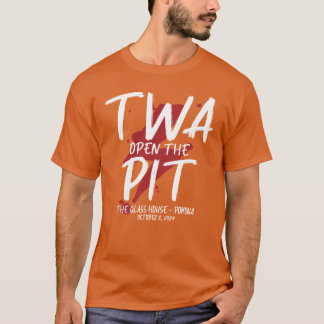 TWA OPEN THE PIT Pomona California T-Shirt
