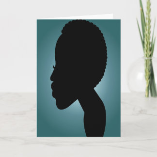 TWA (teal) Greeting Card