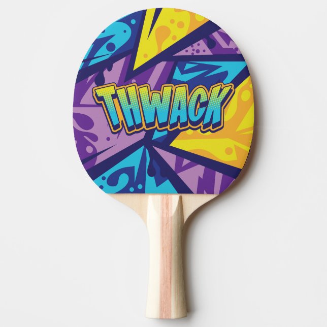 Twack! Smash Ping Pong Paddle (Front)