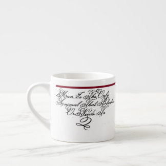 Twain Quote - Blushes 90s Style Espresso Cup