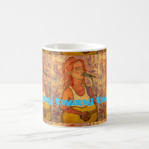 twang twang twang songstress coffee mug