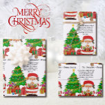 Twas The Night Before Christmas Add Child's Name 3 Wrapping Paper Sheets<br><div class="desc">Personalized  From Santa Wrapping Paper - 'Twas the night before Christmas,  when all through the house Not a creature was stirring,  not even a mouse</div>