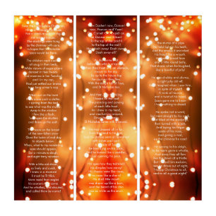 Twas the Night Before Christmas Classic Poem Triptych