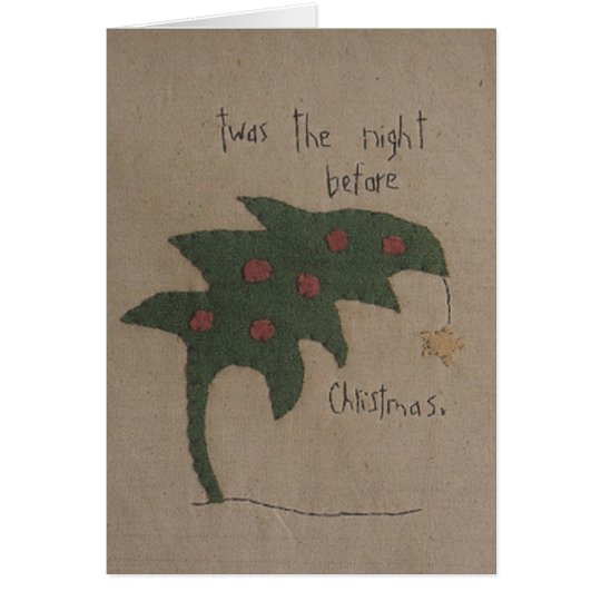 Twas The Night Before Christmas Note Card