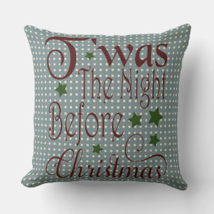 T'was the Night Before Christmas Pillow