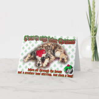 T'was the night before Chritmas Holiday Card