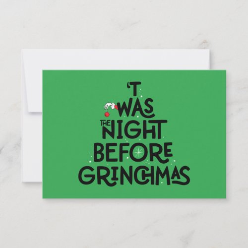 Twas the Night Before Grinchmas Card