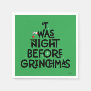 'Twas the Night Before Grinchmas Napkins