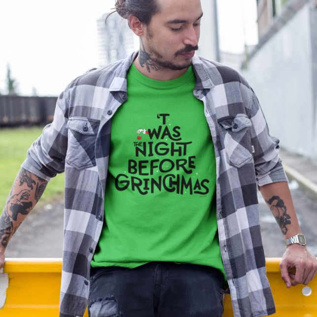 'Twas the Night Before Grinchmas T-Shirt (Creator Uploaded)