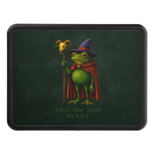 T'was The 'Tism M'Lord Frog Meme Autism Awareness Hitch Cover