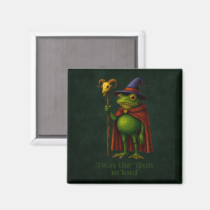 T'was The 'Tism M'Lord Frog Meme Autism Awareness Magnet