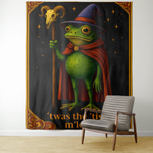 T'was The 'Tism M'Lord Frog Meme Autism Awareness Tapestry