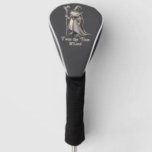 T'was The 'Tism M'lord Funny Frog Wizard Meme  Golf Head Cover