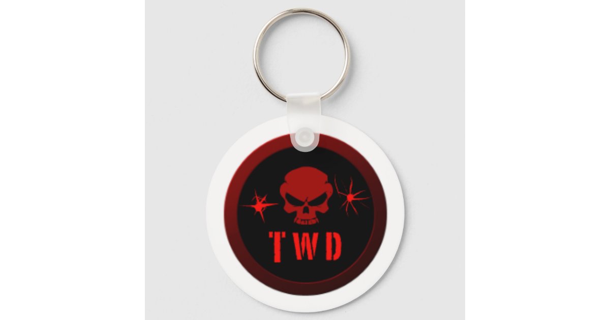 TWD Key Chain | Zazzle