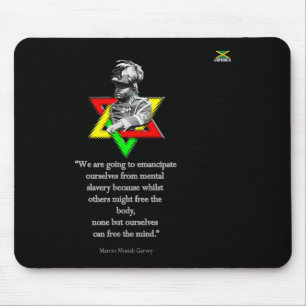 Tweaks Clothing - Marcus Mosiah Garvey Quote - Jam Mouse Pad