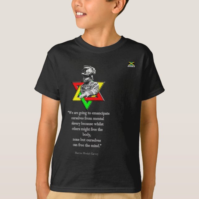 Tweaks Clothing - Marcus Mosiah Garvey Quote - Jam T-Shirt (Front)