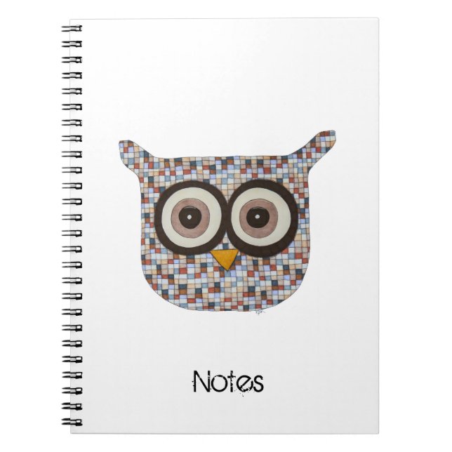 Tweed Owl Notebook (Front)