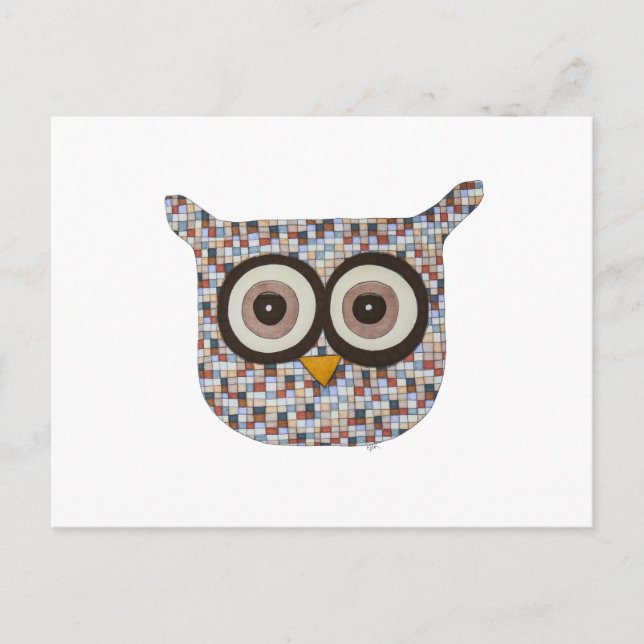 Tweed Owl Postcard (Front)