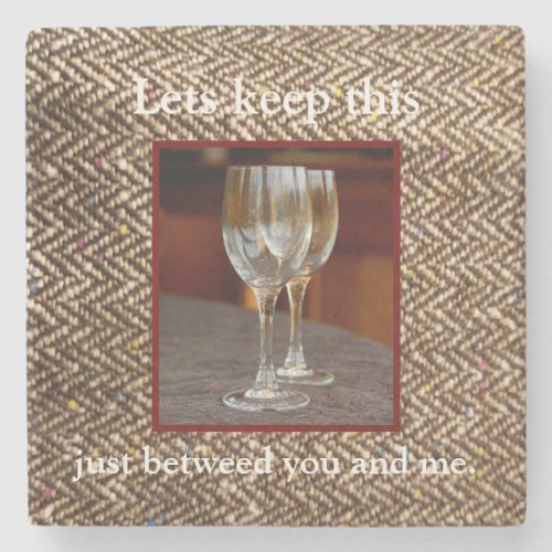 Tweed theme coaster