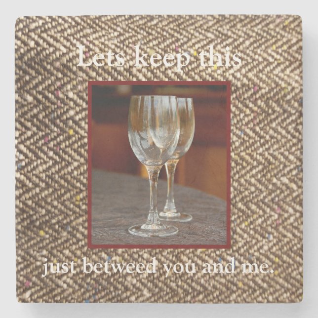 Tweed theme coaster (Front)