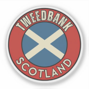 Tweedbank, Scotland Sticker