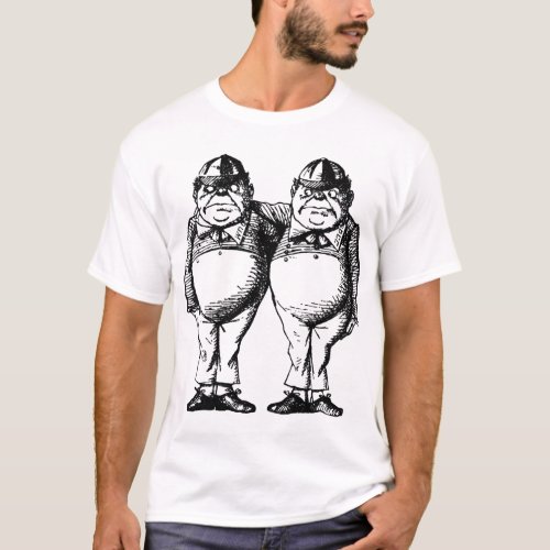 Tweedle Dee and Tweedle Dum T_Shirt