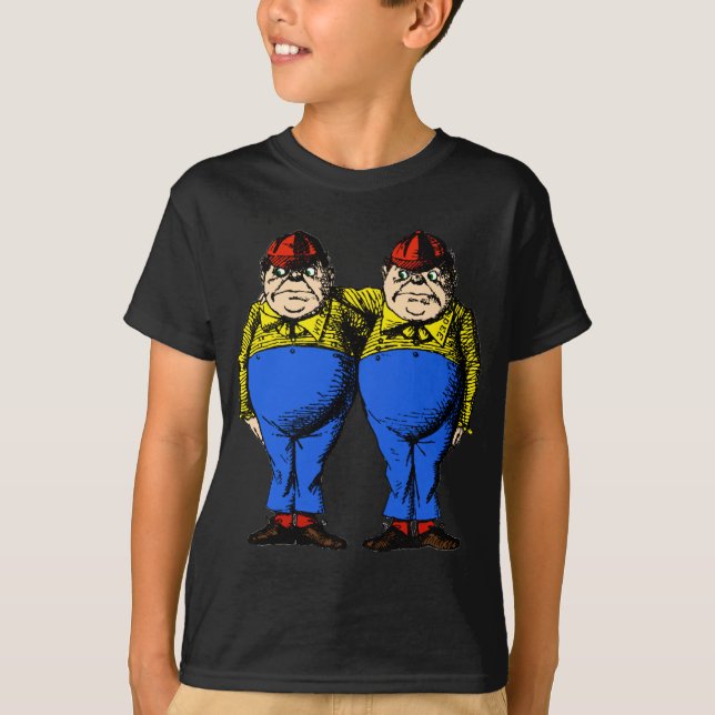 Tweedle Dee and Tweedle Dum T-Shirt (Front)
