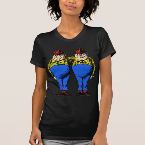 Tweedle Dee and Tweedle Dum T_Shirt