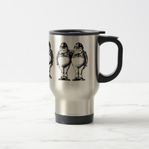 Tweedle Dee and Tweedle Dum Travel Mug