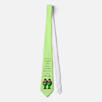 Tweedle Dee Quote Tie