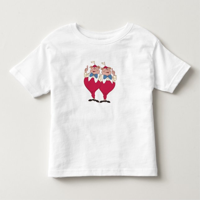 Tweedle Dum and Dee Disney Toddler T-shirt (Front)