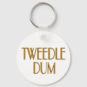 Tweedle Dum Keychain