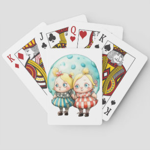 Tweedledee & Tweedledum Poker Cards
