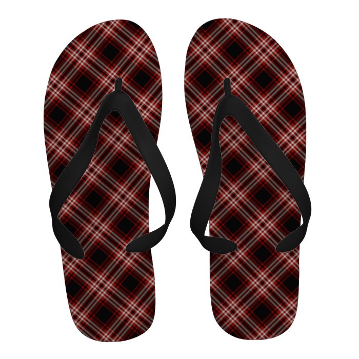 Tweedside District Tartan Flip Flops