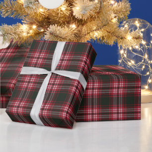 Tweedside Modern Original Scottish Tartan Wrapping Paper