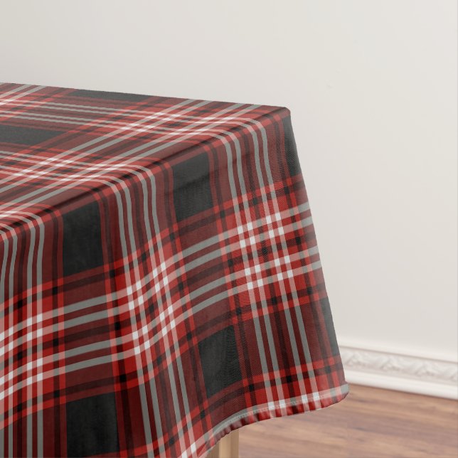 Tweedside Scotland District Tartan Tablecloth (In Situ)