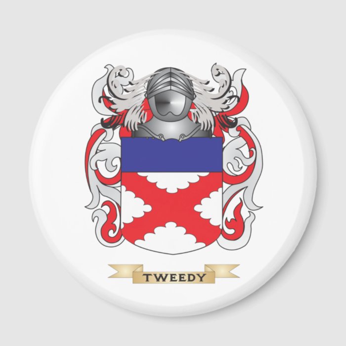 Tweedy Family Crest (Coat of Arms) Magnet