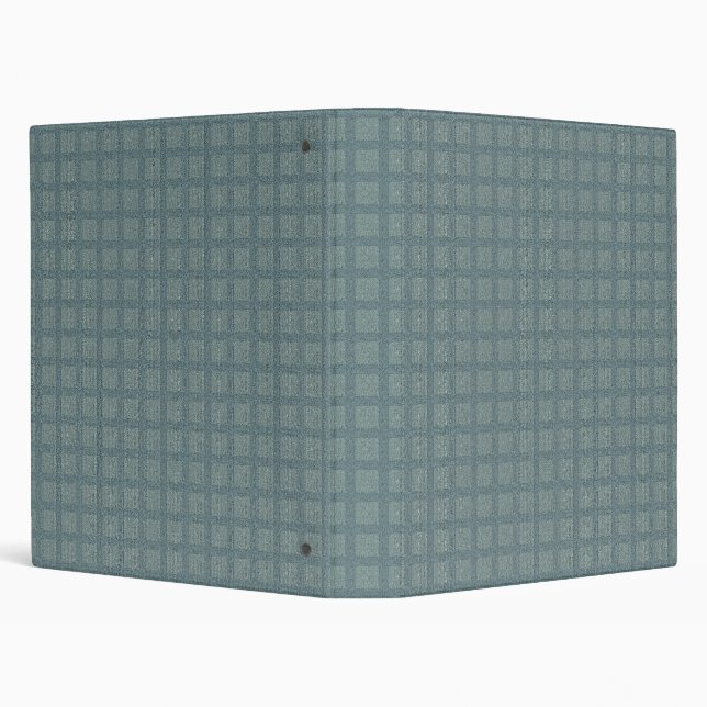 Tweedy Wool Grey and Sage 3 Ring Binder (Background)