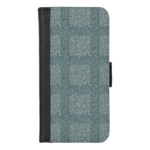 Tweedy Wool Grey and Sage iPhone 8/7 Wallet Case