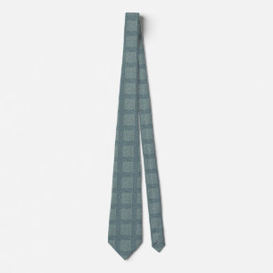 Tweedy Wool Grey and Sage Neck Tie